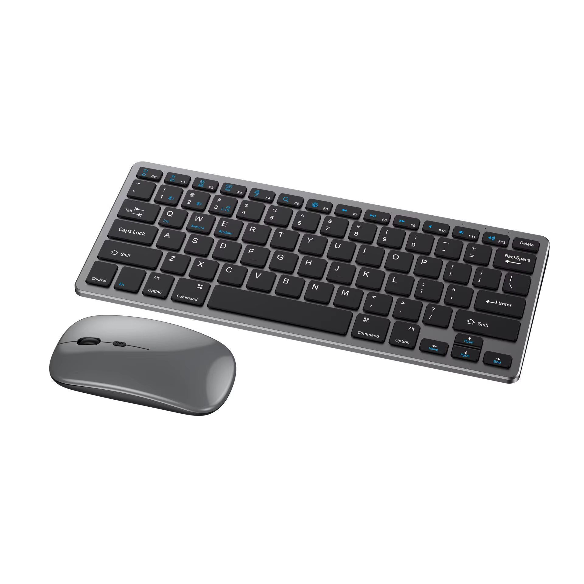 2.4G Wireless Keyboard Mouse Set Bluetooth 5.0 Keyboard Mouse Combo 3 modes Mini Keyboard Mouse For Laptop PC Accessories
