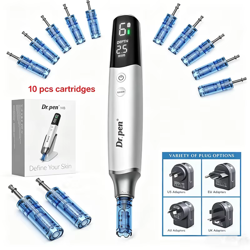 Derma Pen M9 Smart Cotrol Microneedling Pen 6 Speed Level Needle Length 0.25mm