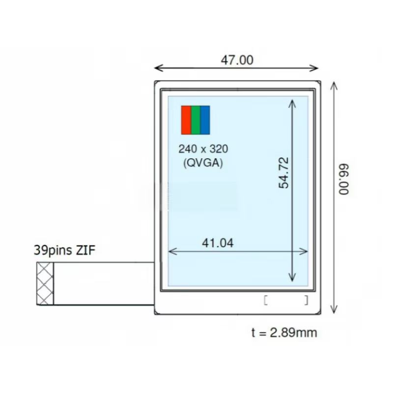 COM27H2M90XLC COM27H2P23XLC COM27H2P86ULC COM27H2P61XLC COM27H2P63ULC 2.7inch 240*320 tft lcd module display in stock